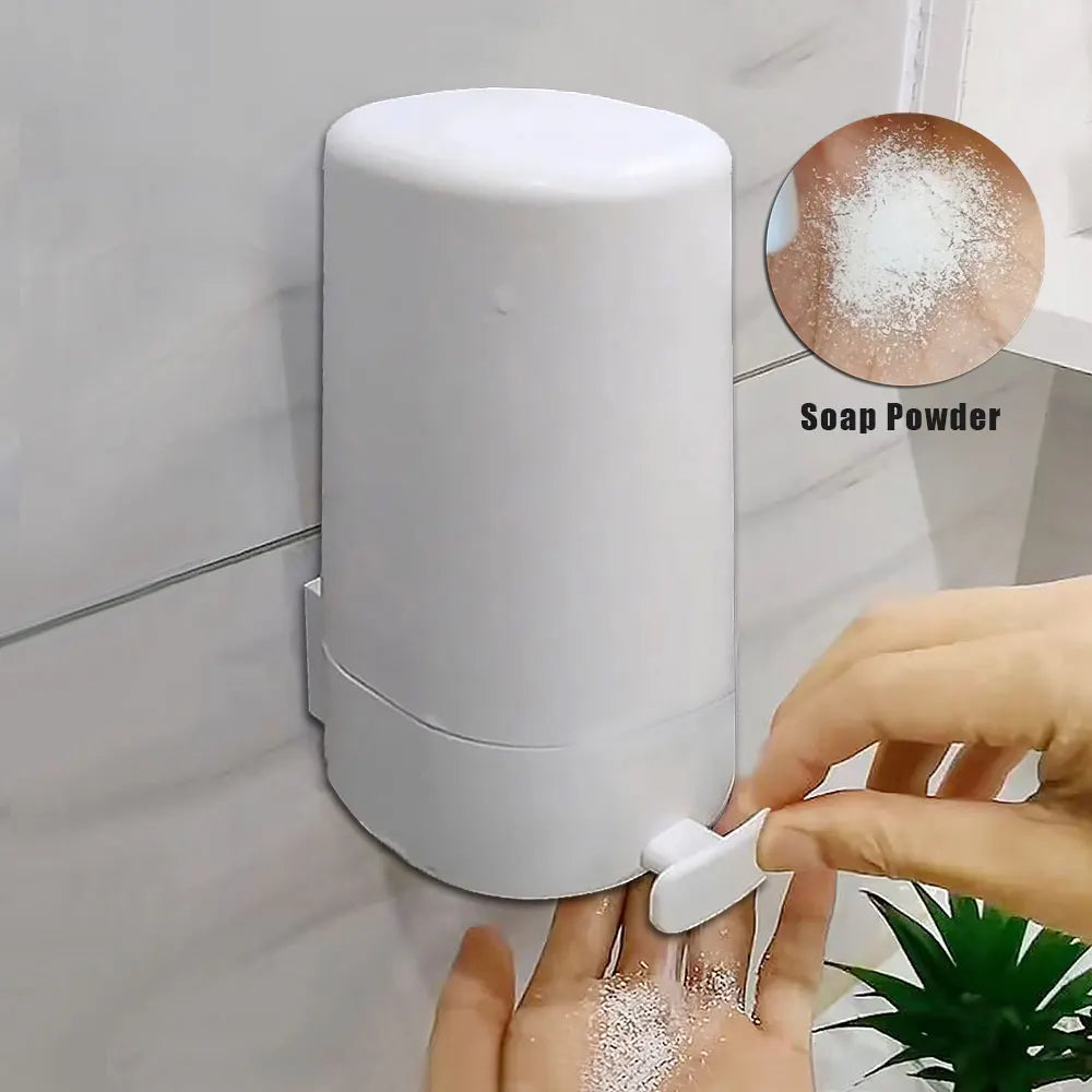 Portable Wall-mounted Soap Powder Grinder Box, Waterproof